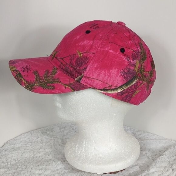 Realtree Pink Camo Ball Cap - Picture 1 of 8